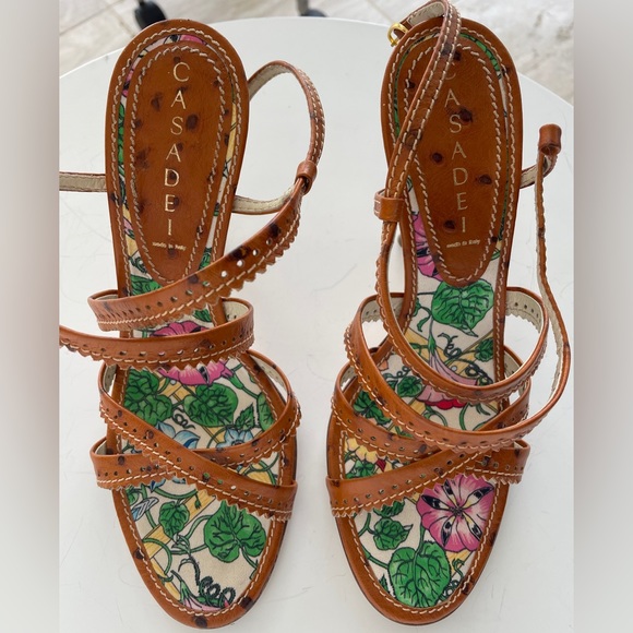 Casadei Heels Size 8 1/2 - Picture 3 of 7